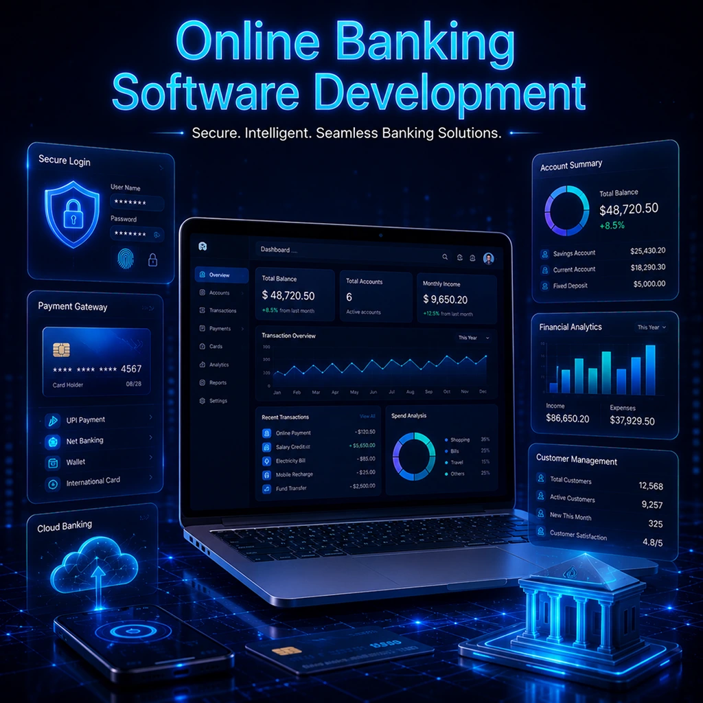 Online banking software development services
